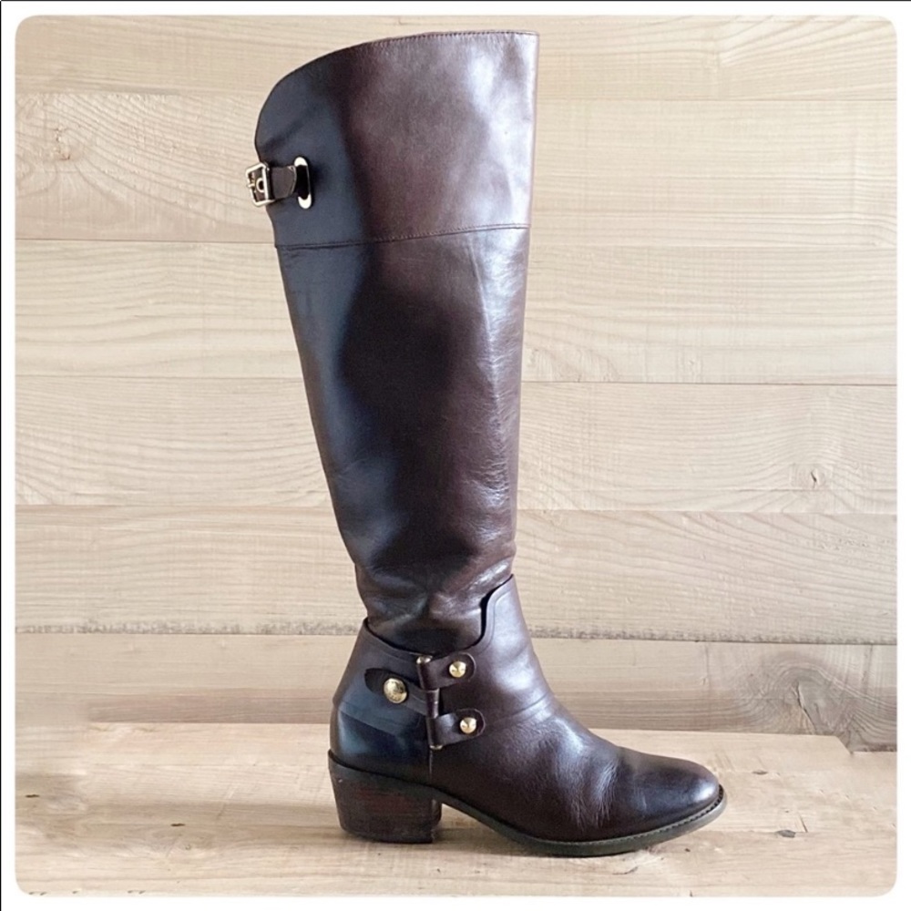 VINCE CAMUTO BROOKLEE BROWN BOOTS